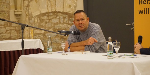 Marko Martin liest aus seinem Buch. Foto (c): Wollenhaupt-Schmidt/ EAT.