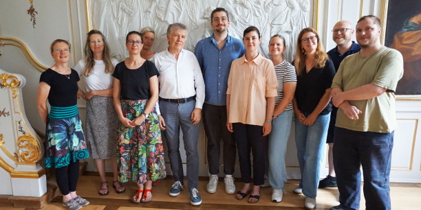 Das Team der EAT auf Klausur in Bamberg im Juli 2026. Foto: (c) EAT