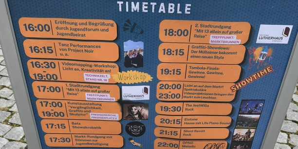 Ein buntes Programm. Foto: © Möller/EAT
