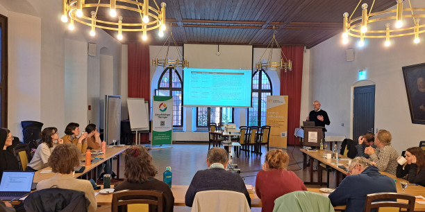 Der Workshop im Vorfeld des Ministerbesuchs fand im Luthersaal des Augustinerklosters zu Erfurt statt. Foto: (c) Fehlberg/EAT