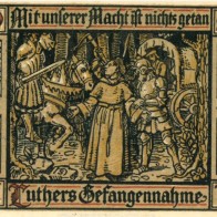 Notgeldschein "Luthers Gefangennahme" (c) Sebastian Kranich
